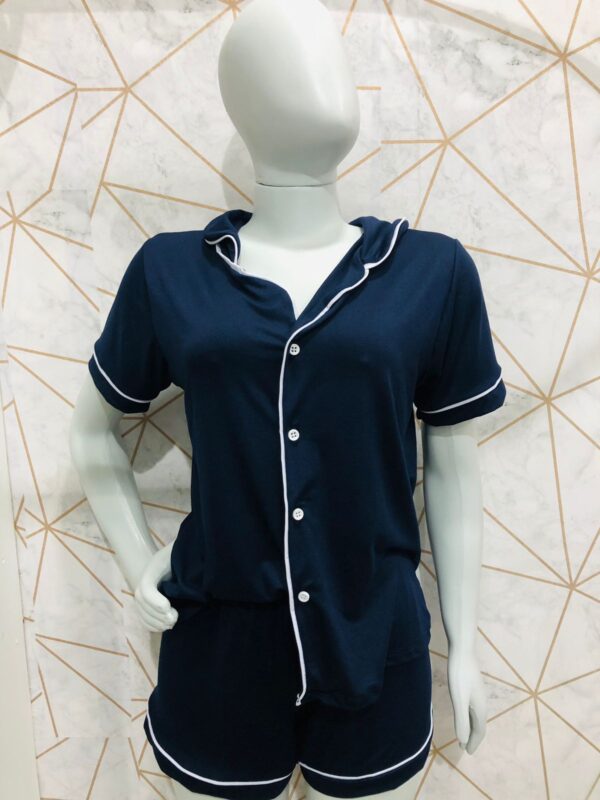 Pijama Americano Liso - Imagem 3