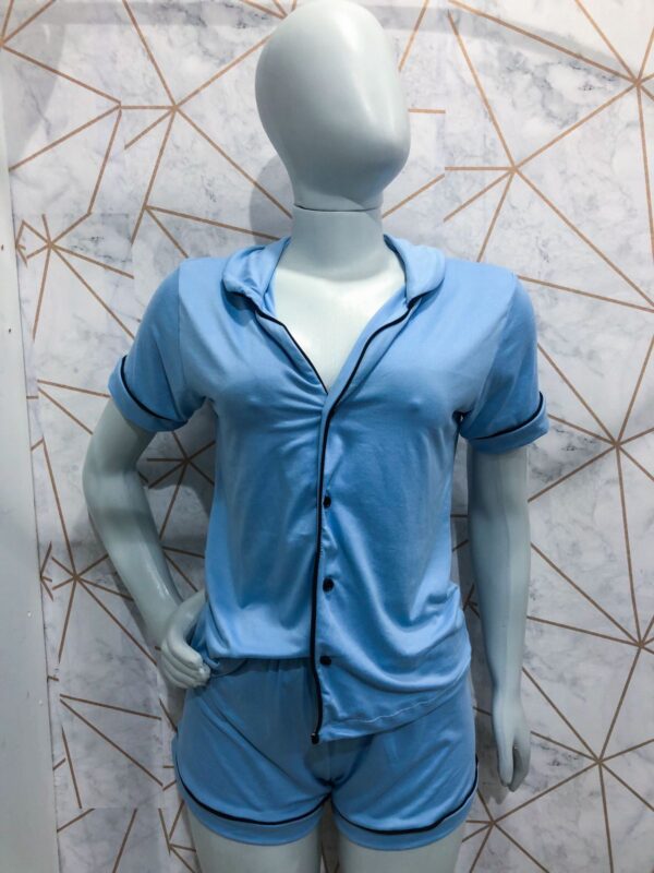 Pijama Americano Liso - Imagem 2